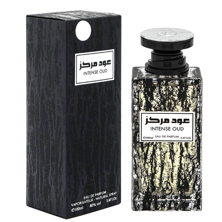 My Perfumes Intense Oud 100ML EDP rich bold oud oriental fragrance for men available at Luca Perfumes Qatar with fast delivery across Doha and Qatar
