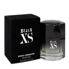 Paco Rabanne Black XS Man 100ml EDT perfume with warm spicy woody scent, original fragrance in Qatar
