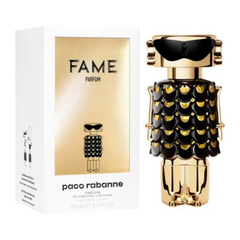 Paco Rabanne Fame 100ml Parfum perfume with warm floral amber scent, original fragrance in Qatar