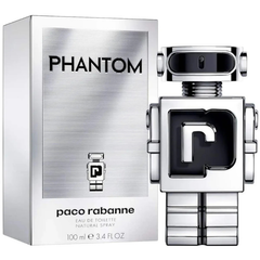 Paco Rabanne Phantom 100ml EDT perfume with fresh aromatic citrus scent, original fragrance in Qatar
