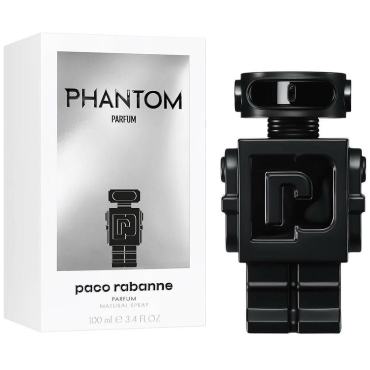 Paco Rabanne Phantom 100ml Parfum perfume with rich woody aromatic scent, original fragrance in Qatar
