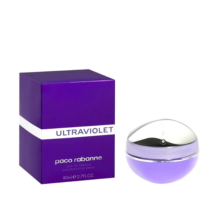 Paco Rabanne Ultraviolet EDP 80ML for Women available at Luca Perfumes Qatar – vibrant women’s designer fragrance perfume in Qatar
