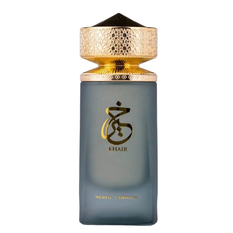 Paris Corner Khair 100 ML EDP at Luca Perfumes Qatar, original unisex Arabic perfume with rich oud, amber, and woody notes available in Doha, Qatar with fast delivery.
