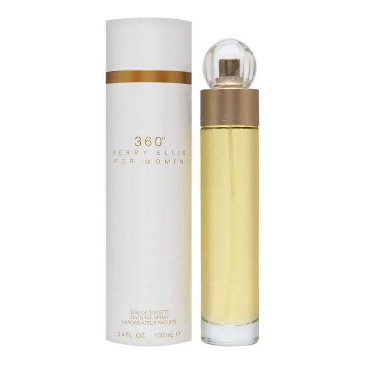 Perry Ellis 360 Women 100 ML EDT original women’s perfume available at Luca Perfumes Qatar – fresh floral citrus fragrance in Doha Qatar
