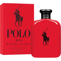 Polo Ralph Lauren Red 125ml EDT original men’s perfume available at Luca Perfumes Qatar in Doha Qatar
