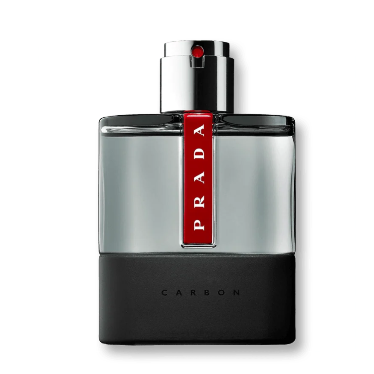 Prada Luna Rossa Carbon EDT 100ML for Men available at Luca Perfumes Qatar – fresh, modern men’s designer fragrance perfume in Qatar
