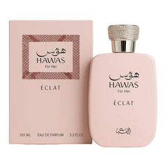 Rasasi Hawas Eclat EDP 100ML for Women available at Luca Perfumes Qatar – elegant women’s fragrance perfume in Qatar
