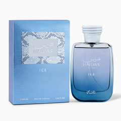 Rasasi Hawas Ice 100ML EDP men perfume Luca Perfumes Qatar
