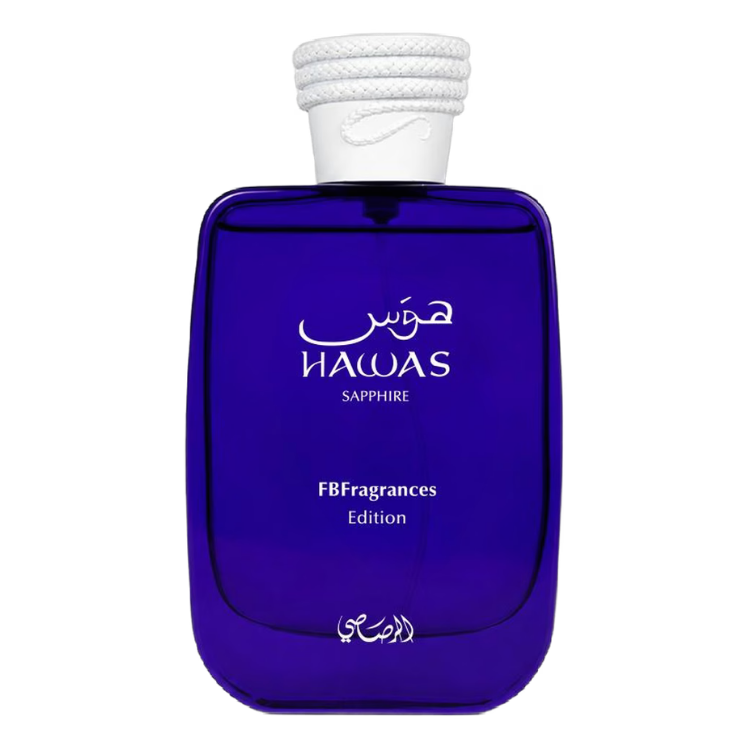 Rasasi Hawas Sapphire Eau De Parfum 100ML at Luca Perfumes Qatar – fresh aquatic and woody fragrance for men available in Qatar with fast delivery.
