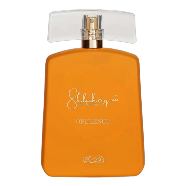 Rasasi Shuhrah Pour Femme Opulence Eau De Parfum 100ML at Luca Perfumes Qatar – luxurious floral and oriental women’s fragrance available in Qatar with fast delivery.
