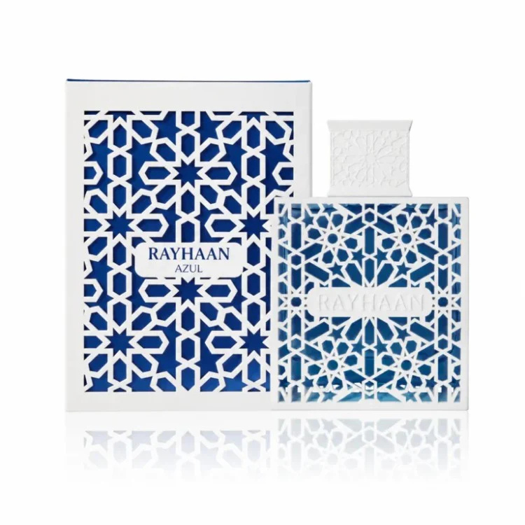 Rayhaan Azul Eau De Parfum 100ML available at Luca Perfumes Qatar – fresh luxury fragrance perfume in Qatar

