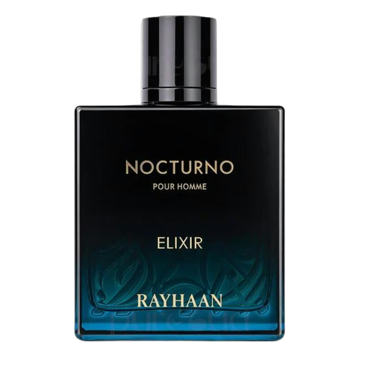 Rayhaan Nocturno Elixir Eau de Parfum 100ML available at Luca Perfumes Qatar – luxury men’s fragrance perfume in Qatar
