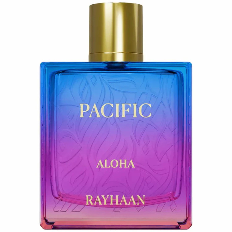 Rayhaan Pacific Aloha Eau De Parfum 100ML available at Luca Perfumes Qatar – fresh tropical fragrance perfume in Qatar
