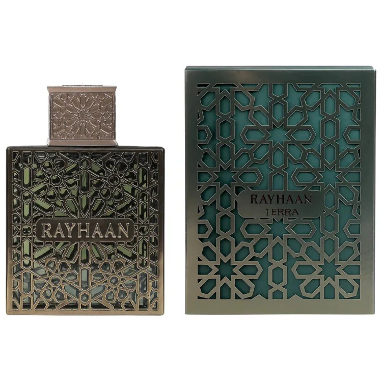 Rayhaan Terra EDP 100ML available at Luca Perfumes Qatar – premium luxury fragrance perfume in Qatar
