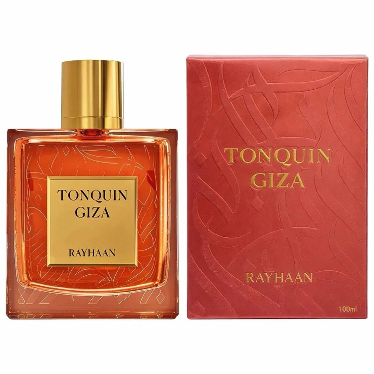 Rayhaan Tonquin Giza Eau de Parfum 100ML available at Luca Perfumes Qatar – authentic Rayhaan perfume in Doha with fast delivery across Qatar
