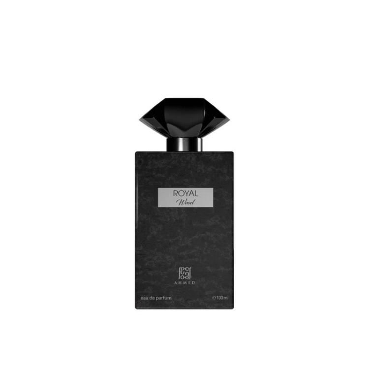 Royal Wood EDP 100ML by Ahmed Al Maghribi available at Luca Perfumes Qatar – rich, elegant woody fragrance perfume in Qatar
