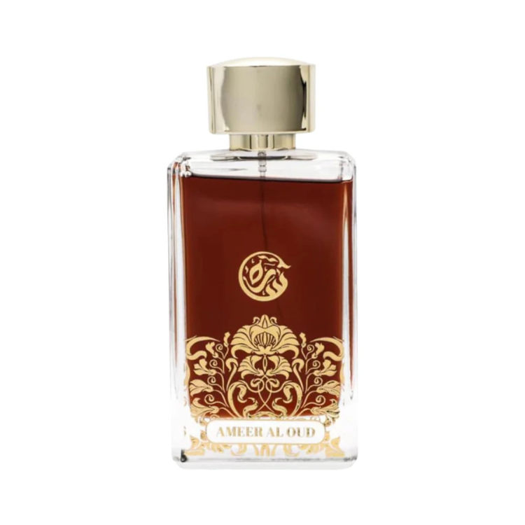 Sarah Creations Ameer Al Oud 100 ML EDP at Luca Perfumes Qatar, original men’s Arabic perfume with rich oud, spices, rose, amber and musk notes available in Doha, Qatar with fast delivery.