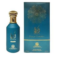 Sarah Creations Zikra Acqua Eau de Parfum 100ML EDP – fresh aquatic fragrance for men and women available at Luca Perfumes Qatar.