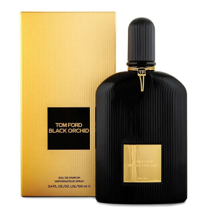 Buy Tom Ford Black Orchid Eau de Parfum 100ml 100ML EDP in Qatar, rich unisex perfume, long lasting scent, best price Doha.
