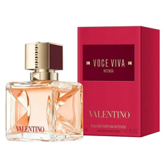Valentino Voce Viva Intense 100 ML EDP Intense original women’s perfume available at Luca Perfumes Qatar – rich long-lasting floral fragrance in Doha Qatar
