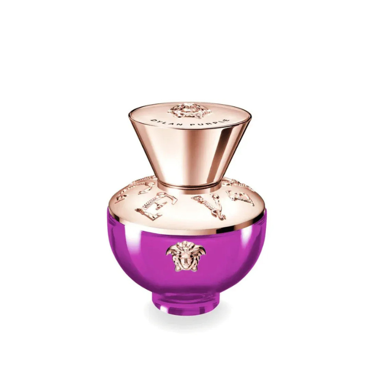 “Versace Dylan Purple 100ml EDP perfume with fresh fruity floral scent, original fragrance in Qatar”
