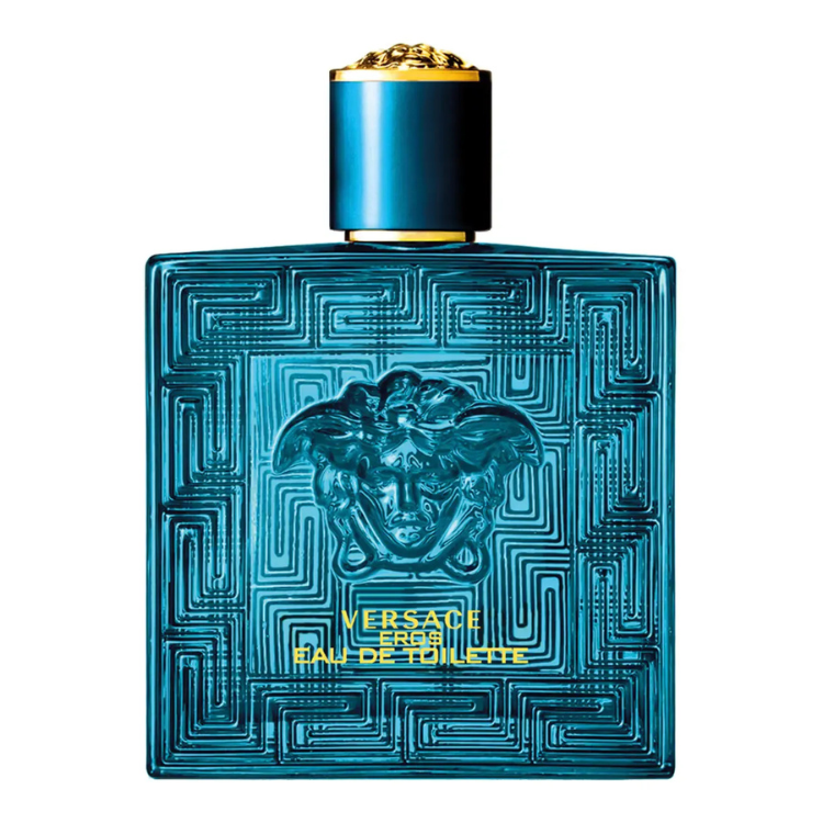 “Versace Eros 100ml EDT perfume with fresh sweet woody scent, original fragrance in Qatar”
