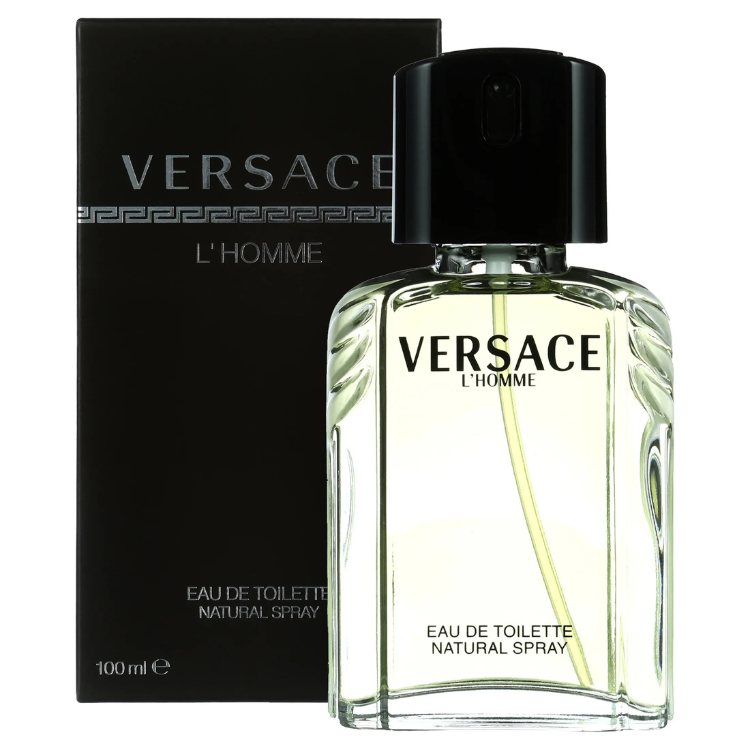 “Versace L’Homme 100ml EDT perfume with classic fresh woody scent, original fragrance in Qatar”
