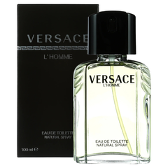“Versace L’Homme 100ml EDT perfume with classic fresh woody scent, original fragrance in Qatar”
