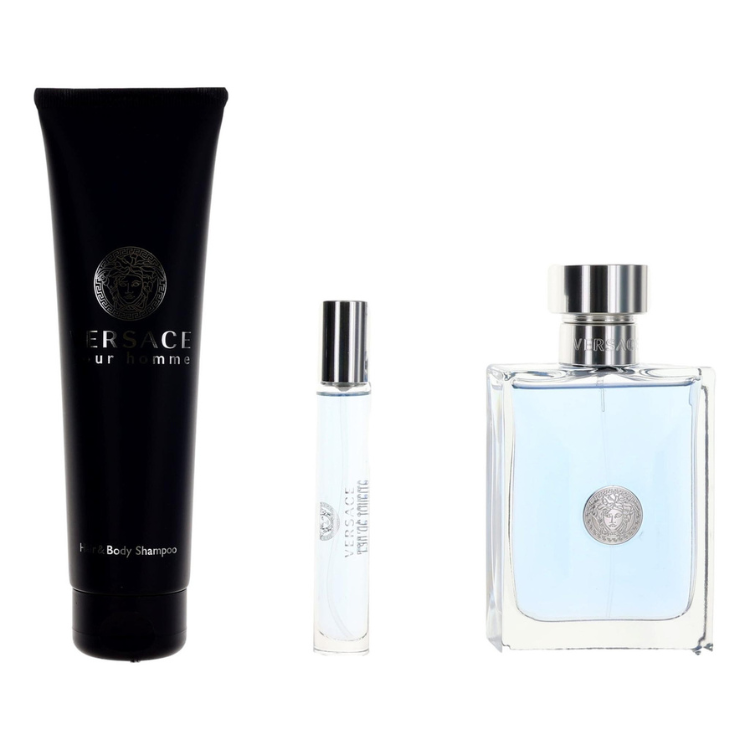 Versace Versace Pour Homme Gift Set 100ML EDT men perfume Luca Perfumes Qatar
