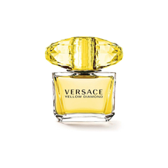 “Versace Yellow Diamond 90ml EDT perfume with fresh citrus floral scent, original fragrance in Qatar”
