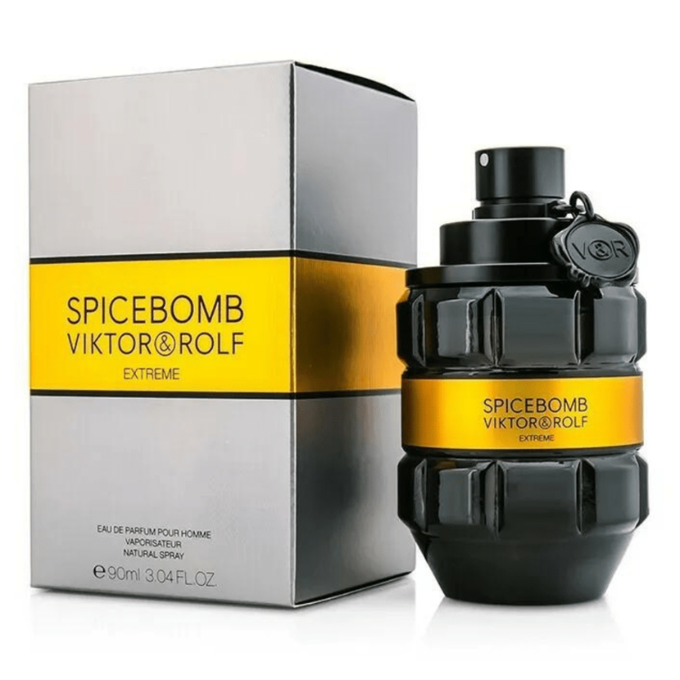 Buy Viktor & Rolf Spicebomb Extreme Eau de Parfum 90ml 90ML EDP in Qatar, intense men perfume, long lasting scent, best price Doha.
