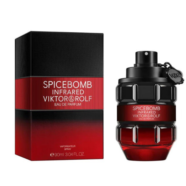 Buy Viktor & Rolf Spicebomb Infrared Eau de Parfum 90ml 90ML EDP in Qatar, warm spicy men perfume, long lasting scent, best price Doha.
