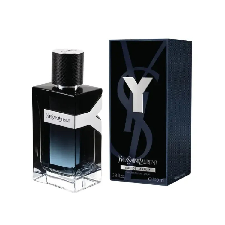 YSL Y EDP by Yves Saint Laurent 100ML for Men perfume with fresh woody aromatic scent, original fragrance in Qatar
