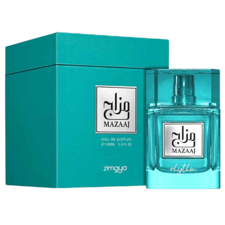 Zimaya Mazaaj Rhythm EDP 100ML available at Luca Perfumes Qatar – premium luxury fragrance perfume in Qatar
